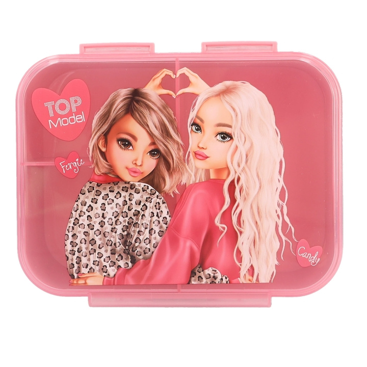 TOPModel Madkasse LEOHEART - Pink i gruppen LEGETØJ, BØRN & BABY / Mad & Drikke / Børnebestik og tallerkener hos TP E-commerce Nordic AB (D30084)