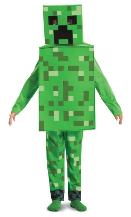 Disguise Minecraft Kostume - Creeper (104 cm) (115779M) i gruppen LEGETØJ, BØRN & BABY / Legetøj / Udklædning hos TP E-commerce Nordic AB (D30101)