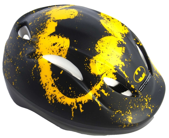 Volare Cykelhjelm 51-55 cm - Batman (853) i gruppen SPORT, FRITID & HOBBY / Sportsudstyr / Cykel tilbehør / Hjelme hos TP E-commerce Nordic AB (D30102)