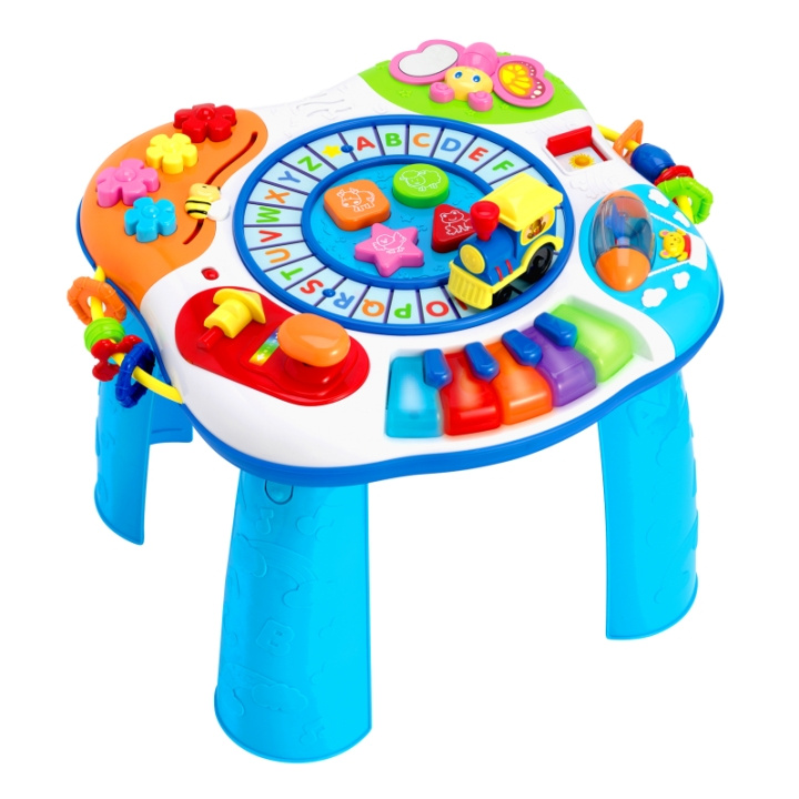WINFUN Aktivitetsbord med bogstavtog og klaver (000801) i gruppen LEGETØJ, BØRN & BABY / Babyleg (0-3 år) / Aktivitetslegetøj hos TP E-commerce Nordic AB (D30111)