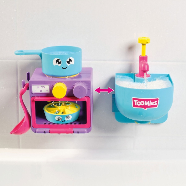 Toomies Bubble & Bake-køkken i badet (203-73264) i gruppen LEGETØJ, BØRN & BABY / Pleje, sundhed og hygiejne / Bad hos TP E-commerce Nordic AB (D30153)