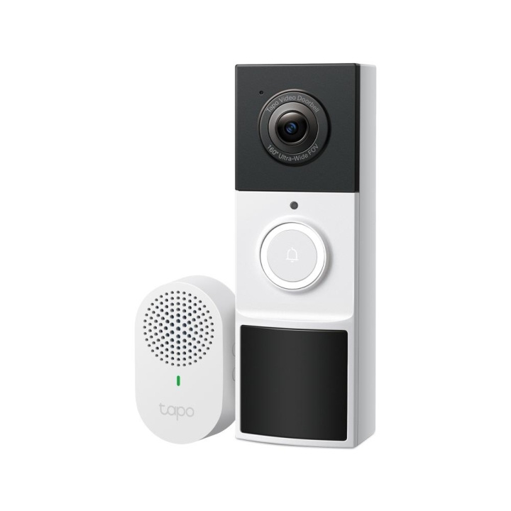 TP-Link Tapo D210 Video-dørklokkekamera i gruppen HJEM, HUS & HAVE / Alarm, Sikkerhed & Overvågning / Dørklokker hos TP E-commerce Nordic AB (D30175)