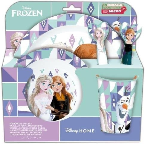 STOR Frokostsæt til mikroovn - Frozen (088808705-74250) i gruppen LEGETØJ, BØRN & BABY / Legetøj / Legesæt hos TP E-commerce Nordic AB (D30188)