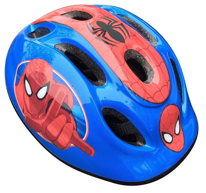 Spiderman Beskyttelseshjelm - Spiderman (60195) i gruppen SPORT, FRITID & HOBBY / Sportsudstyr / Cykel tilbehør / Hjelme hos TP E-commerce Nordic AB (D30202)