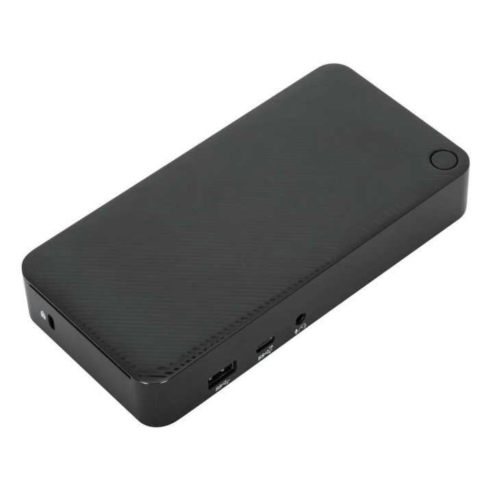 Targus Universal DisplayLink USB-C Dual 4K DisplayPort-dockingstation med 65 W strømforsyning i gruppen COMPUTERTILBEHØR / Bærbare computere og tilbehør / Docking stationer hos TP E-commerce Nordic AB (D30214)