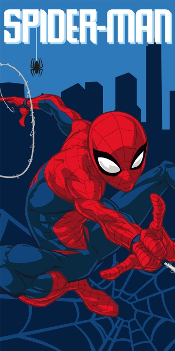 Spiderman Badehåndklæde - 70x140 cm (8014786) i gruppen LEGETØJ, BØRN & BABY / Pleje, sundhed og hygiejne / Bad hos TP E-commerce Nordic AB (D30218)