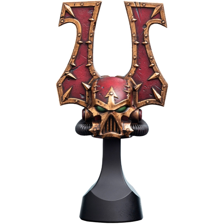 Weta Workshop Warhammer (40K) - Khorne Berzerker Helm Miniature i gruppen SPORT, FRITID & HOBBY / Sjove gadgets / Samlergenstande hos TP E-commerce Nordic AB (D30222)