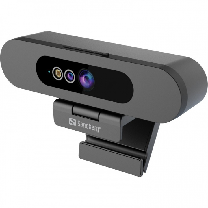 Sandberg Face-ID Webcam 2 i gruppen COMPUTERTILBEHØR / Computer Tilbehør / Webkameraer hos TP E-commerce Nordic AB (D30242)