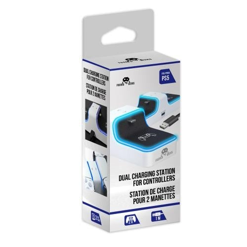 Trade Invaders Dobbelt PS5-controller-opladningsdock (1 x 1M Type C-kabel medfølger) i gruppen HJEMMEELEKTRONIK / Spilkonsoller og tilbehør / Sony PlayStation 5 hos TP E-commerce Nordic AB (D30270)