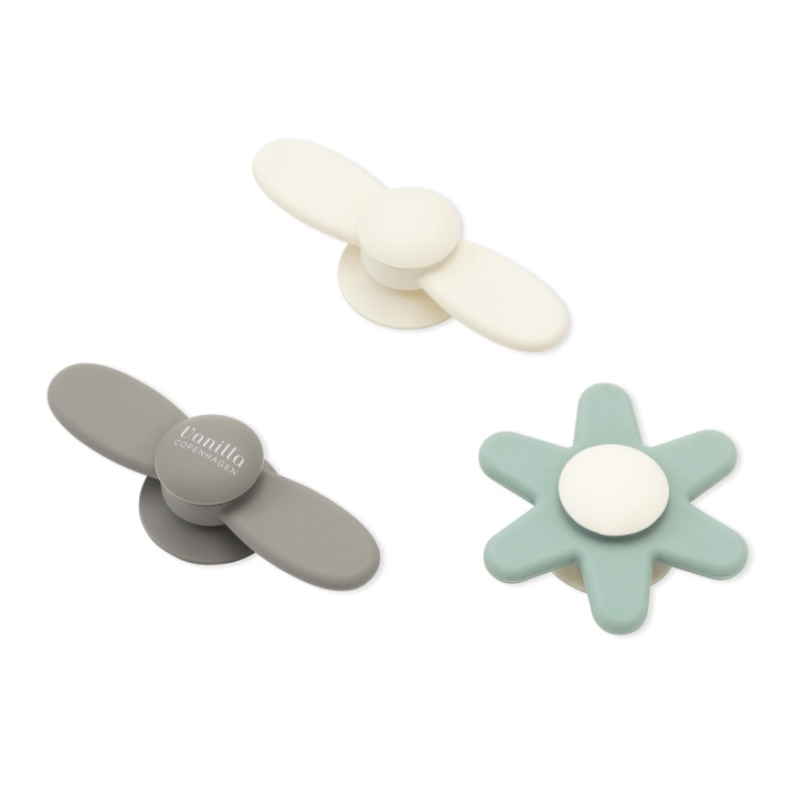 Vanilla Copenhagen Sugende spinner-sæt - silikone (SPIN0525) i gruppen LEGETØJ, BØRN & BABY / Babyleg (0-3 år) / Aktivitetslegetøj hos TP E-commerce Nordic AB (D30291)