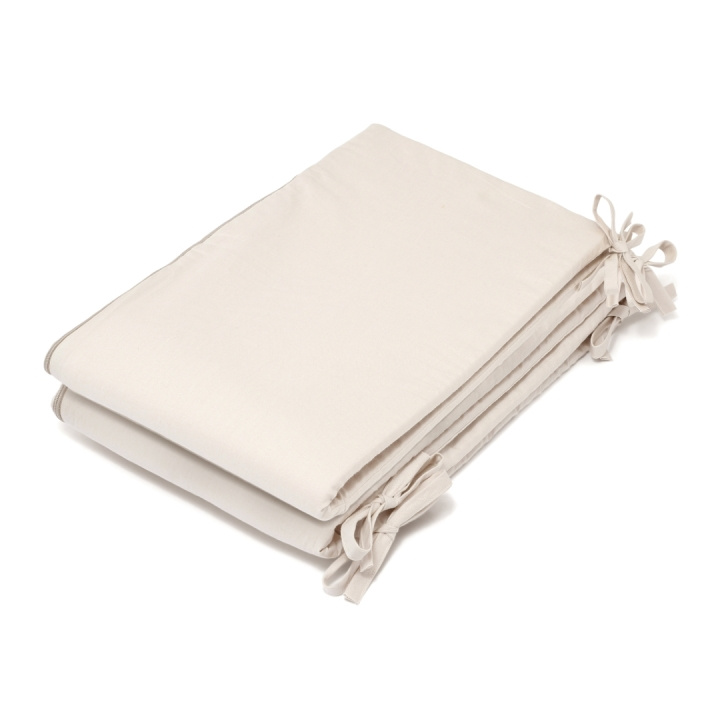 Vanilla Copenhagen Sengerand Side by Side - Oyster Grey - 25x162x1cm + 25x84x1cm (1291111108) i gruppen HJEM, HUS & HAVE / Interiør / Sengetøj hos TP E-commerce Nordic AB (D30292)