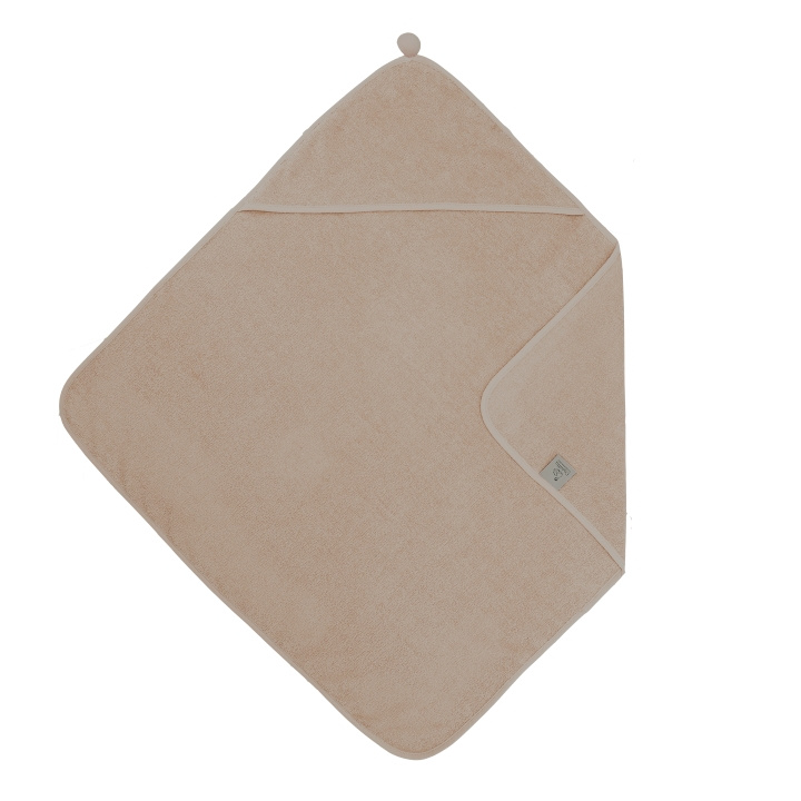 Vanilla Copenhagen Håndklæde med hætte - Eg - 80 x 80 cm (HOOD9824) i gruppen LEGETØJ, BØRN & BABY / Pleje, sundhed og hygiejne / Bad hos TP E-commerce Nordic AB (D30308)