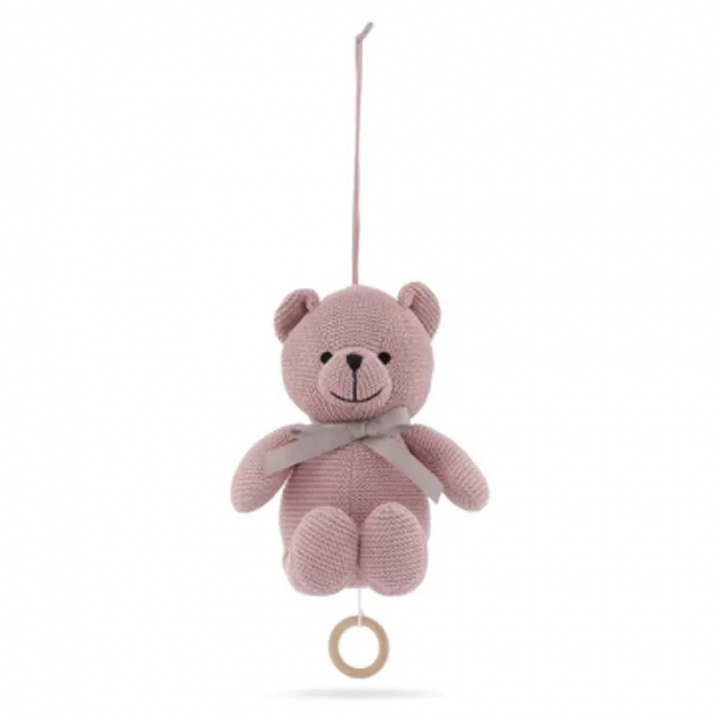 Vanilla Copenhagen Musikuro - Bamse - Misty Rose (MUST7223) i gruppen LEGETØJ, BØRN & BABY / Babyleg (0-3 år) / Tøjdyr hos TP E-commerce Nordic AB (D30312)