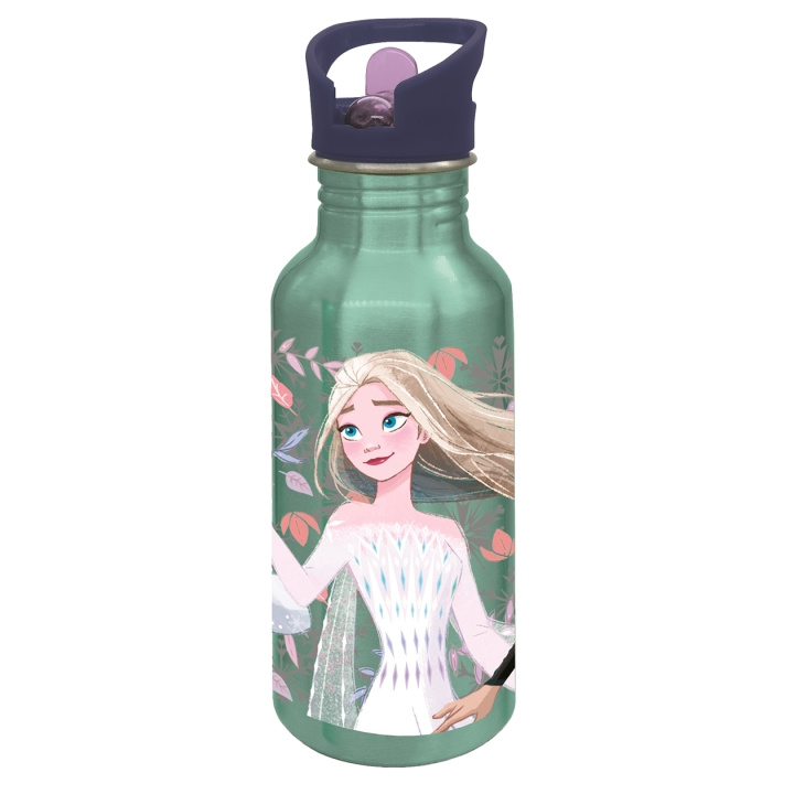 STOR FROZEN ALU flaskesipper - 545 ml i gruppen LEGETØJ, BØRN & BABY / Mad & Drikke / Sutteflasker og tilbehør hos TP E-commerce Nordic AB (D30359)