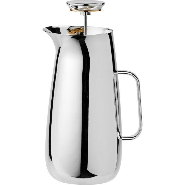 Stelton Norman Foster Press Tea Maker 1 L (stål) i gruppen HJEM, HUS & HAVE / Køkkenredskaber / Øvrige køkkenredskaber hos TP E-commerce Nordic AB (D30385)