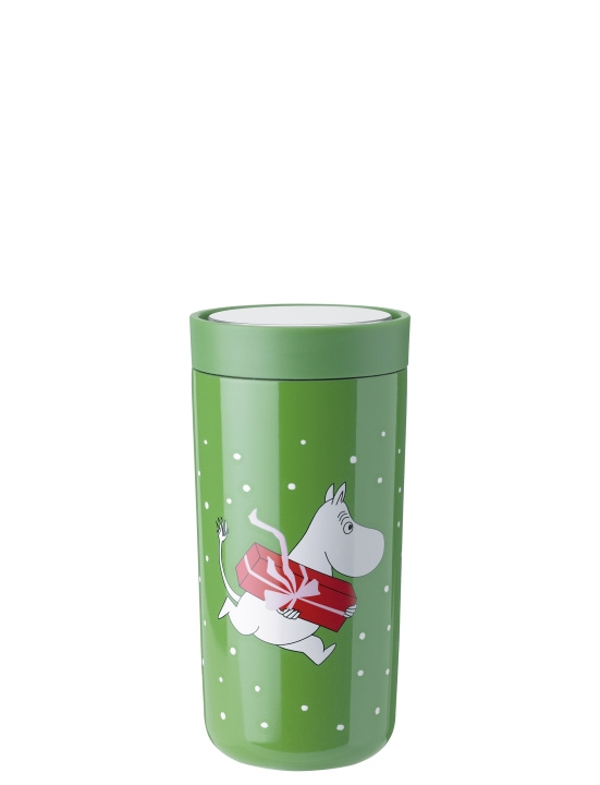 Stelton To-Go Click vakuumisoleret kop 0,4 L (Mumin-gave) i gruppen SPORT, FRITID & HOBBY / Friluftsliv / Termokander & vandflasker hos TP E-commerce Nordic AB (D30392)