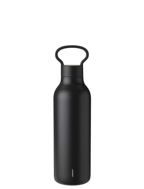 Stelton Tabi vakuumisoleret flaske - Sort - 0,55 l i gruppen LEGETØJ, BØRN & BABY / Mad & Drikke / Sutteflasker og tilbehør hos TP E-commerce Nordic AB (D30395)
