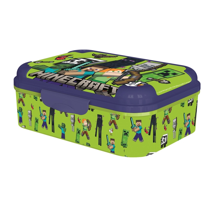 STOR MINECRAFT Asker madkasse - 17 x 13,5 x 6,2 cm i gruppen LEGETØJ, BØRN & BABY / Mad & Drikke / Børnebestik og tallerkener hos TP E-commerce Nordic AB (D30399)