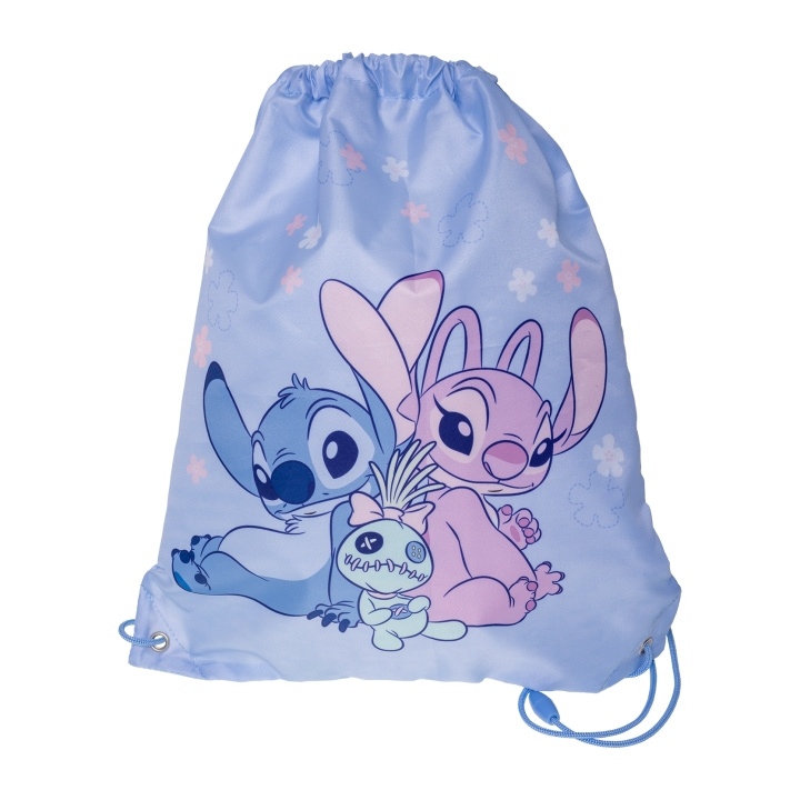STOR Stitch gymnastiktaske med snøre - 35 x 45 cm i gruppen LEGETØJ, BØRN & BABY / Rejse / Børnetasker / Rygsække hos TP E-commerce Nordic AB (D30427)