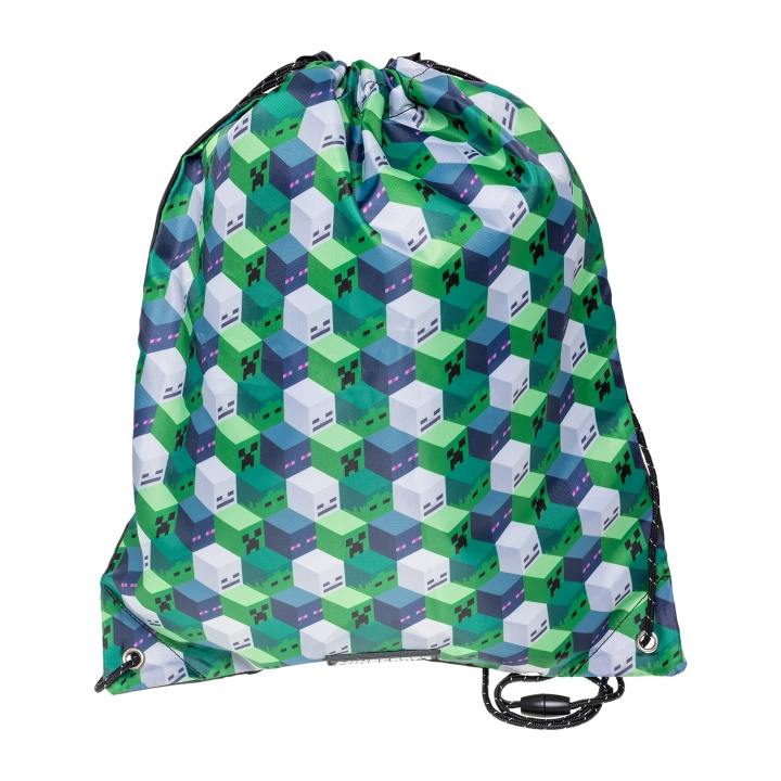 STOR Minecraft gymnastikpose med snor - 35 x 45 cm i gruppen LEGETØJ, BØRN & BABY / Rejse / Børnetasker / Rygsække hos TP E-commerce Nordic AB (D30428)