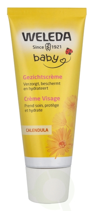 Weleda Baby Calendula Face Cream 50 ml Moisturizes & Protects i gruppen SKØNHED & HELSE / Hudpleje / Ansigt / Dagcreme hos TP E-commerce Nordic AB (D30459)