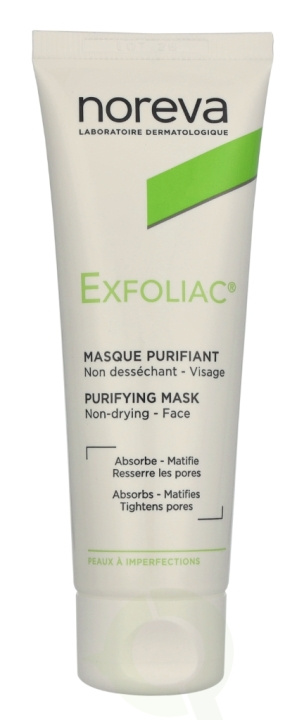 Noreva Exfoliac Purifying Mask 50 ml i gruppen SKØNHED & HELSE / Hudpleje / Ansigt / Masker hos TP E-commerce Nordic AB (D30485)