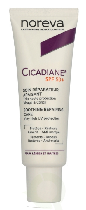 Noreva Cicadiane Soothing Repairing Care SPF50+ 40 ml i gruppen SKØNHED & HELSE / Hudpleje / Tanning / Solbeskyttelse hos TP E-commerce Nordic AB (D30492)