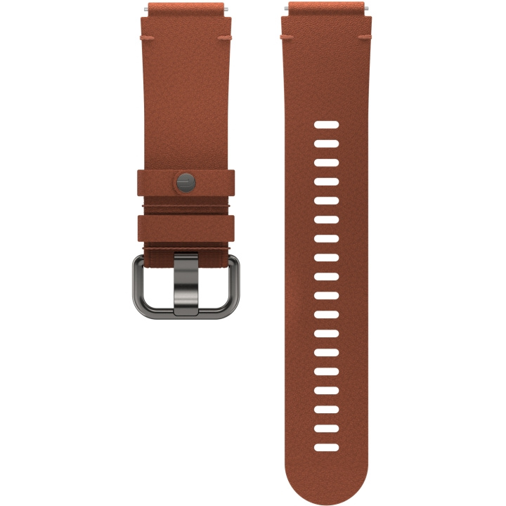 Polar Armband 20mm Leather Bronze M/L i gruppen SPORT, FRITID & HOBBY / Smartwatch & Aktivitetsmåler / Aktivitetsarmbånd hos TP E-commerce Nordic AB (D30573)