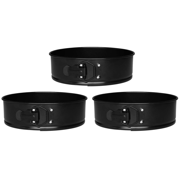 Maku Springformar med löstagbar botten 3-pack i gruppen HJEM, HUS & HAVE / Køkkenredskaber / Bagetilbehør hos TP E-commerce Nordic AB (D30586)