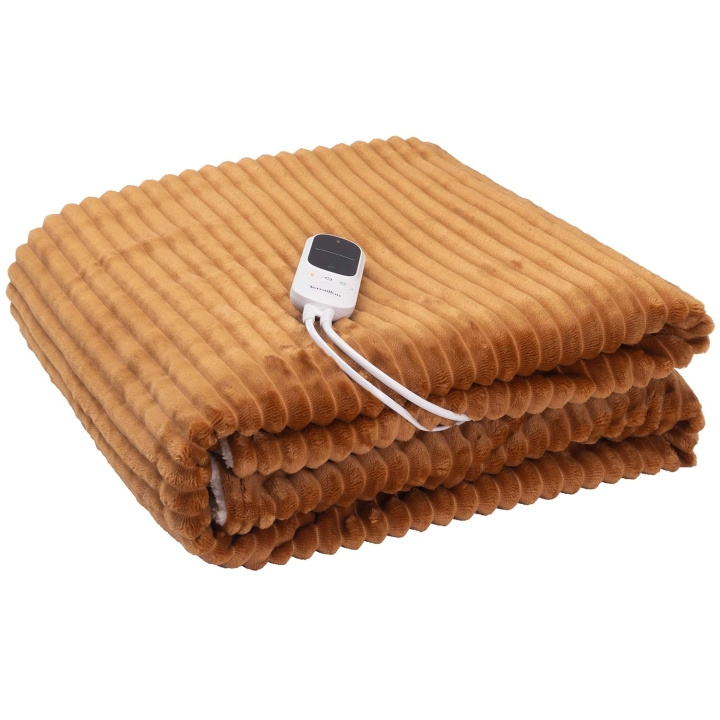 Terraillon Värmefilt Koomy 180x130cm 140W Caramel i gruppen SKØNHED & HELSE / Massage og wellness / Varme Tæpper hos TP E-commerce Nordic AB (D30593)