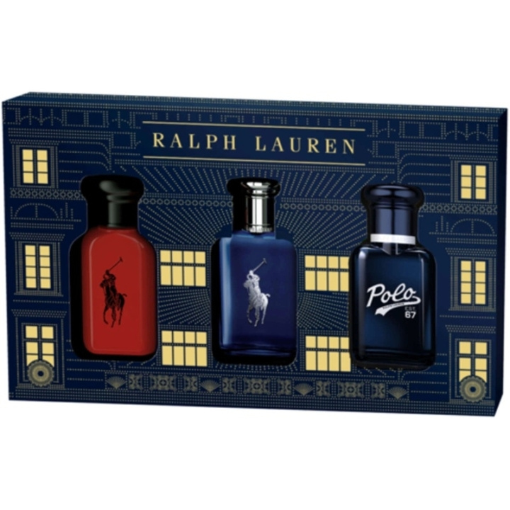 Ralph Lauren Polo Blue Edt 40ml + Red Edt 40ml + 67 Edt 40ml i gruppen SKØNHED & HELSE / Duft & Parfume / Parfume / Parfume til ham hos TP E-commerce Nordic AB (D30624)