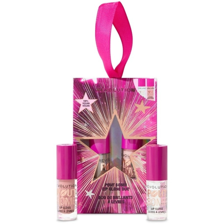 Makeup Revolution Pout Bomb Plumping Mini Lip Gloss Set i gruppen SKØNHED & HELSE / Makeup / Læber / Læbepomade hos TP E-commerce Nordic AB (D30655)