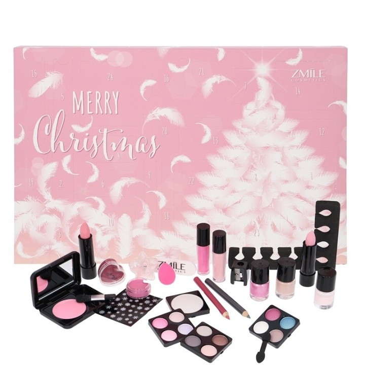 Zmile Cosmetics Beauty Advent Calendar Traditional Pink And Fluffy i gruppen SKØNHED & HELSE / Gaveæske / Gaveæske til hende hos TP E-commerce Nordic AB (D30662)