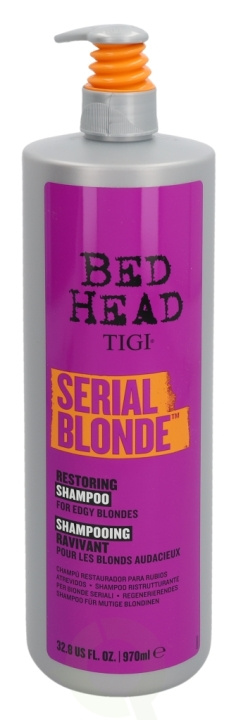 TIGI BH Serial Blonde Restoring Shampoo 970 ml i gruppen SKØNHED & HELSE / Hår og styling / Hårpleje / Shampoo hos TP E-commerce Nordic AB (D30770)