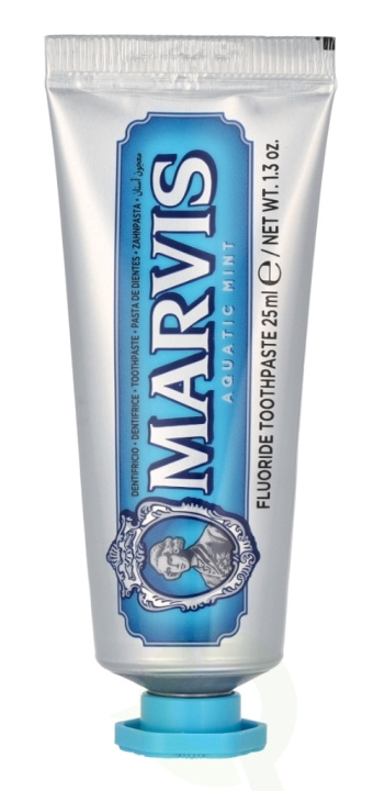 MARVIS Toothpaste - Aquatic Mint 25 ml i gruppen SKØNHED & HELSE / Oral pleje / Whitening produkter hos TP E-commerce Nordic AB (D30814)