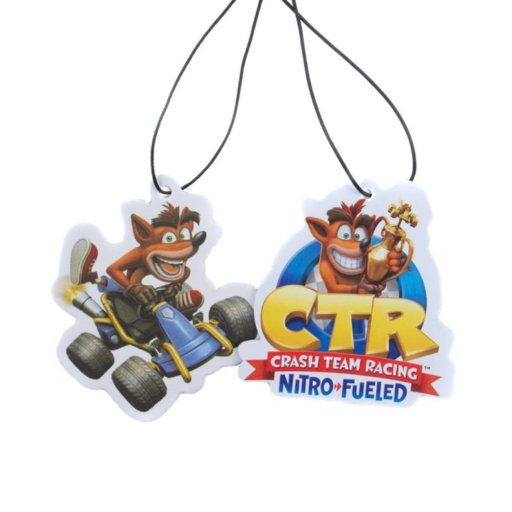 Crash Team Racing luftfrisker til bilen (2-pak) i gruppen LEGETØJ, BØRN & BABY / Legetøj / Figurer, miniaturer og tilbehør hos TP E-commerce Nordic AB (D30830)