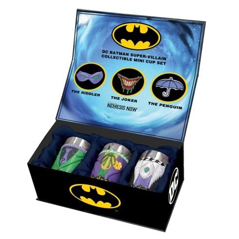 DC Batman Super-Villain minikop-sæt til samlerbrug i gruppen SPORT, FRITID & HOBBY / Sjove gadgets / Krus hos TP E-commerce Nordic AB (D30837)