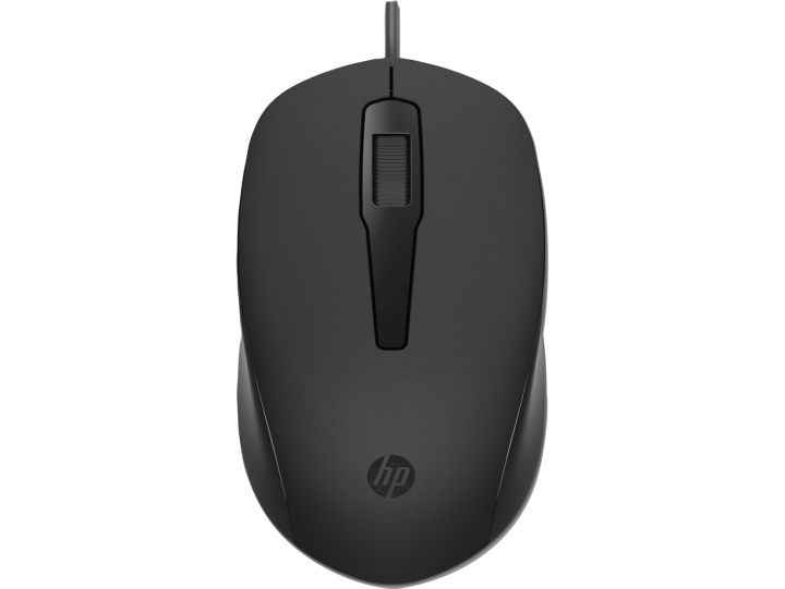 HP 150 Mus med ledning, sort i gruppen COMPUTERTILBEHØR / Mus og tastatur / Mus hos TP E-commerce Nordic AB (D30854)