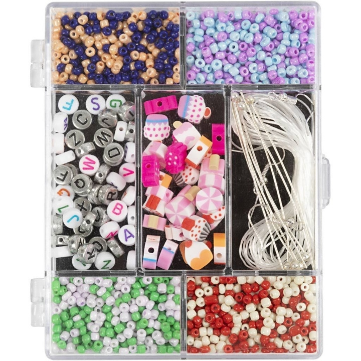 DIY Kit DIY Mix - Smykker - Pastelfarver (977620) i gruppen SPORT, FRITID & HOBBY / Hobby / DIY Kit hos TP E-commerce Nordic AB (D30878)