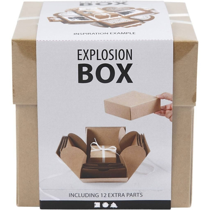 Creative Toys Eksplosionsæske - Brun (25380) i gruppen SPORT, FRITID & HOBBY / Sjove gadgets / Sjove gadgets hos TP E-commerce Nordic AB (D30916)