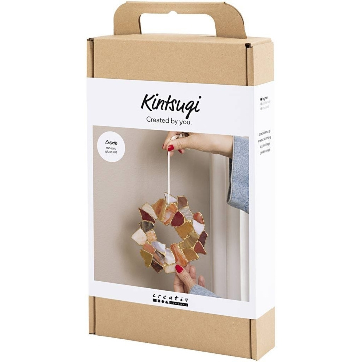 Creative Toys Creativ - Craft Kit Kintsugi, hængende dekorationer, assorterede farver, 1 pakke - () i gruppen LEGETØJ, BØRN & BABY / Legetøj / Hobbyartikler hos TP E-commerce Nordic AB (D30927)
