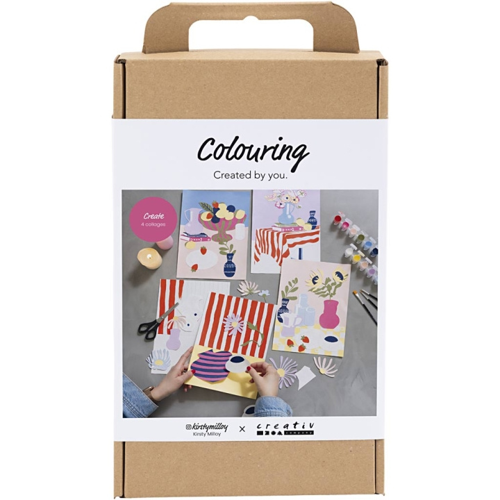 Creative Toys Creativ - Håndværkssæt til farvelægning, collage (977807) i gruppen LEGETØJ, BØRN & BABY / Legetøj / Hobbyartikler hos TP E-commerce Nordic AB (D30933)