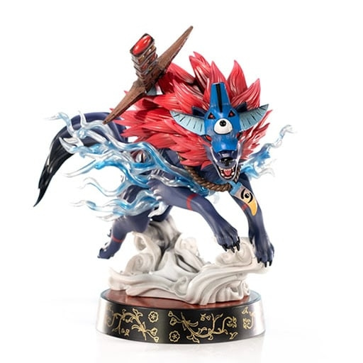 First4Figures - Okami (Oki - ulveform) PVC /Figur i gruppen LEGETØJ, BØRN & BABY / Legetøj / Figurer, miniaturer og tilbehør hos TP E-commerce Nordic AB (D30975)