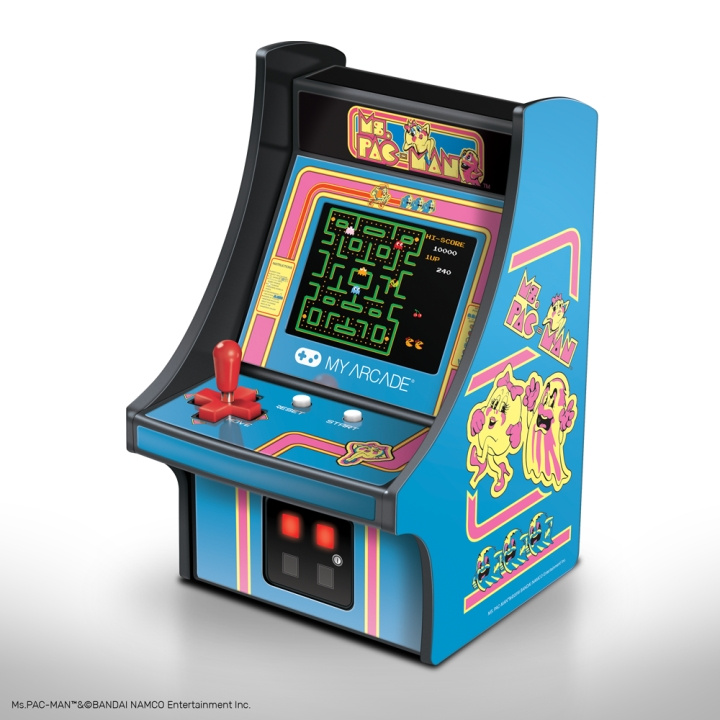 My Arcade Micro Player Ms PacMan 6,75 tommer i gruppen HJEMMEELEKTRONIK / Spilkonsoller og tilbehør / Øvrige spil hos TP E-commerce Nordic AB (D30988)