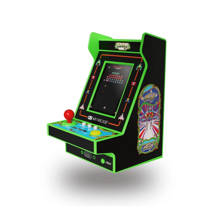 My Arcade Nano Player Galaga 2 Spil 4,5 tommer i gruppen HJEMMEELEKTRONIK / Spilkonsoller og tilbehør / Øvrige spil hos TP E-commerce Nordic AB (D30991)