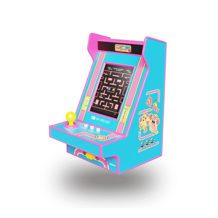 My Arcade Nano Player Ms PacMan 4,5 tommer i gruppen HJEMMEELEKTRONIK / Spilkonsoller og tilbehør / Øvrige spil hos TP E-commerce Nordic AB (D30993)