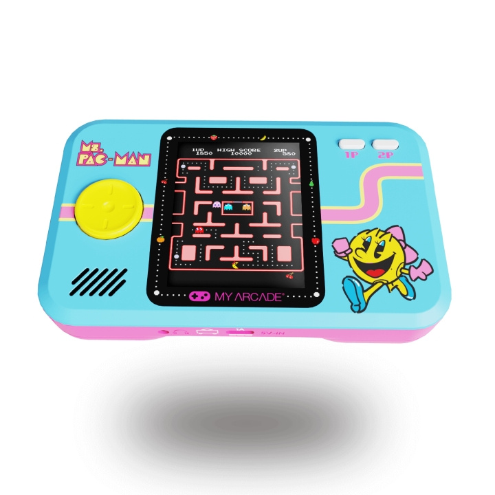 My Arcade Pocket Player Ms PacMan Portable i gruppen HJEMMEELEKTRONIK / Spilkonsoller og tilbehør / Øvrige spil hos TP E-commerce Nordic AB (D30996)
