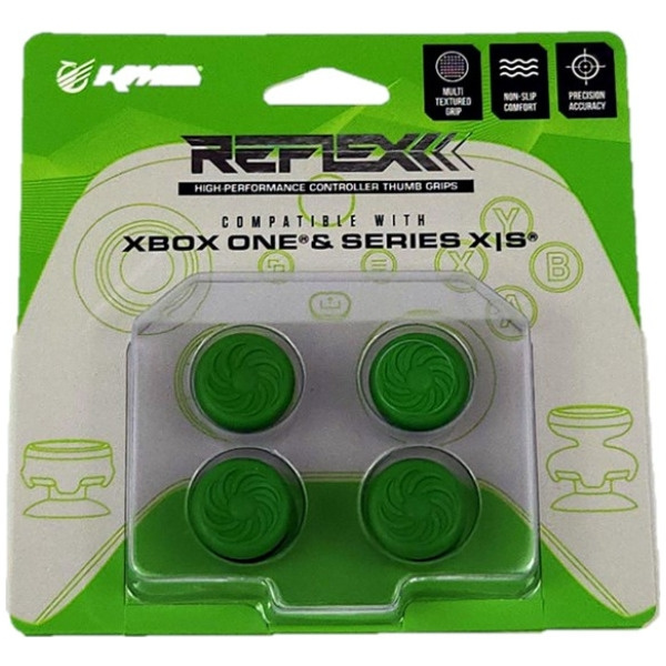 KMD Reflex tommelfingergreb 4-pak Xbox i gruppen HJEMMEELEKTRONIK / Spilkonsoller og tilbehør / Xbox Series X hos TP E-commerce Nordic AB (D31001)