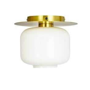 Dyberg-Larsen Arp loftslampe - opal/messing i gruppen HJEMMEELEKTRONIK / Lys / Loftslamper hos TP E-commerce Nordic AB (D31029)