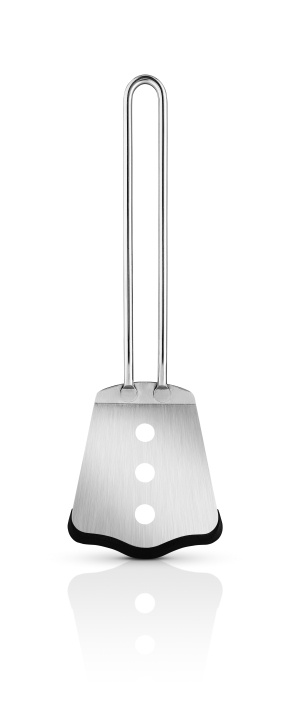 Eva Trio Spatel kort med silikone - Poleret stål - 25,5 cm i gruppen HJEM, HUS & HAVE / Køkkenredskaber / Øvrige køkkenredskaber hos TP E-commerce Nordic AB (D31057)